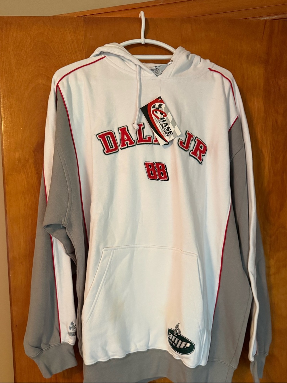 NWT - Chase Authentics
Dale Jr #88 hoodie Lightly fleece lined
Men’s size XL